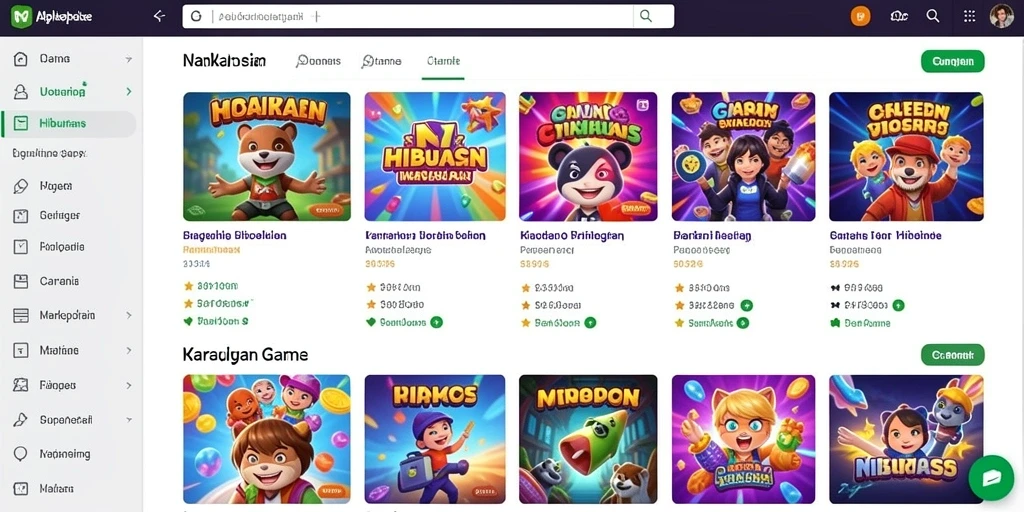 Tampilan antarmuka yang user-friendly dan mudah dinavigasi.