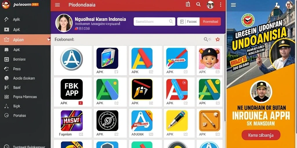 Tampilan antarmuka yang menarik dan mudah dinavigasi.