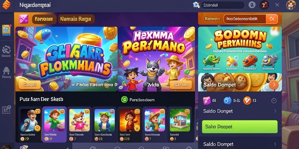Tampilan antarmuka yang menarik dan user-friendly.