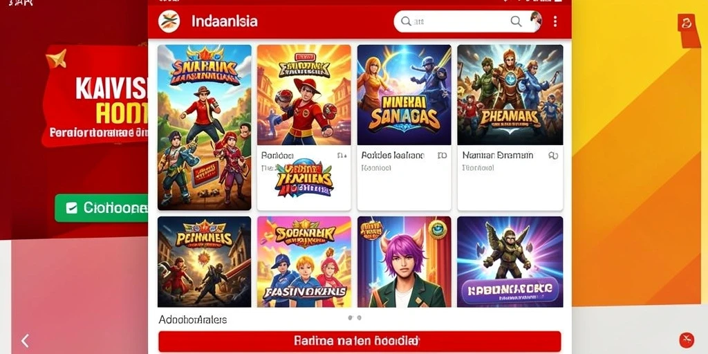 Tampilan awal aplikasi JANDA4D yang menarik.