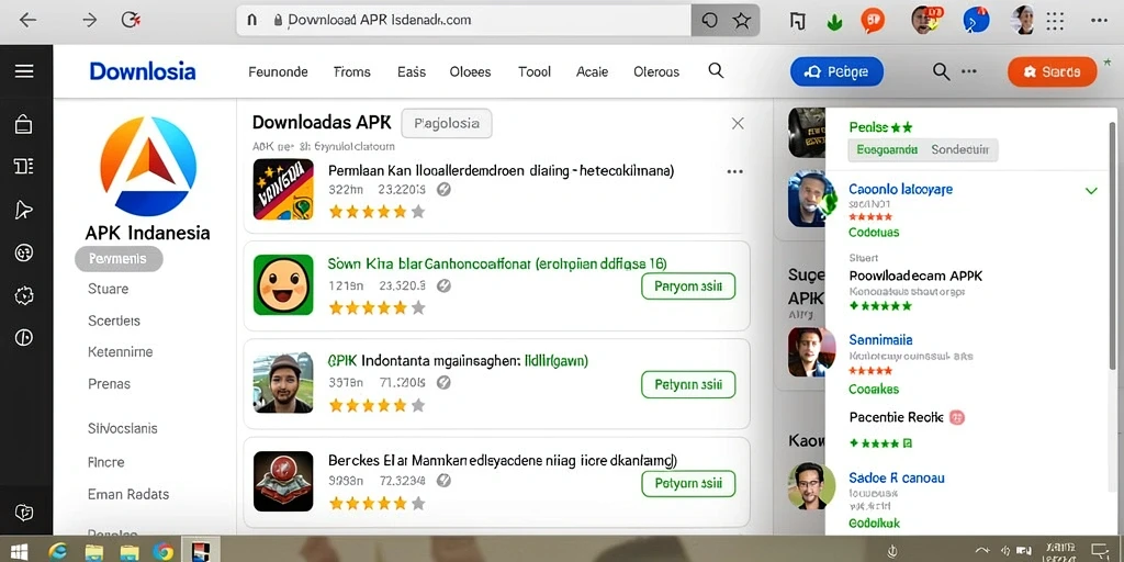 Tampilan antarmuka yang user-friendly dan mudah dipahami.