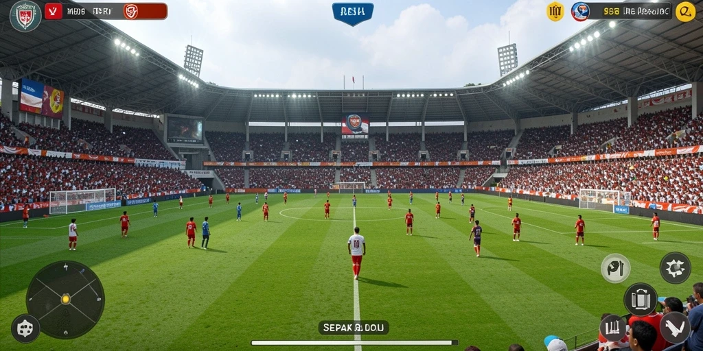 Screenshot menampilkan grafis yang menawan dan karakter utama.