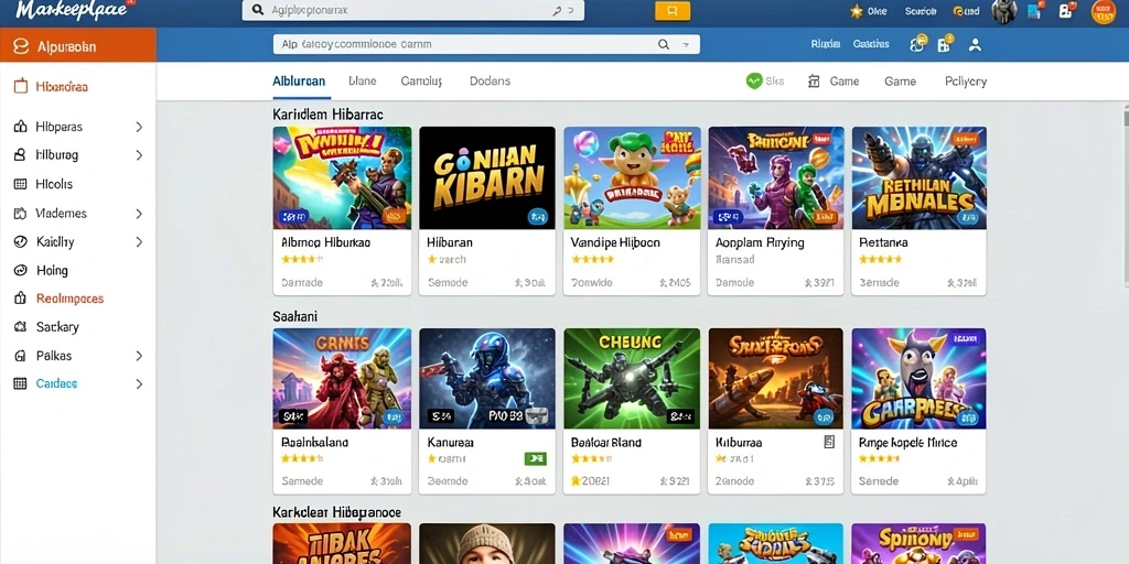 Screeenshot menunjukkan karakter utama dalam aksinya.