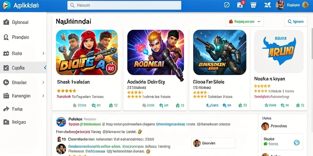 Tampilan antarmuka yang menarik dan mudah digunakan.