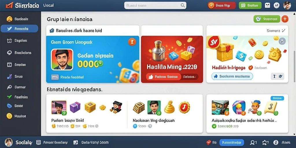 Tampilan utama aplikasi STAKE779 yang menarik.