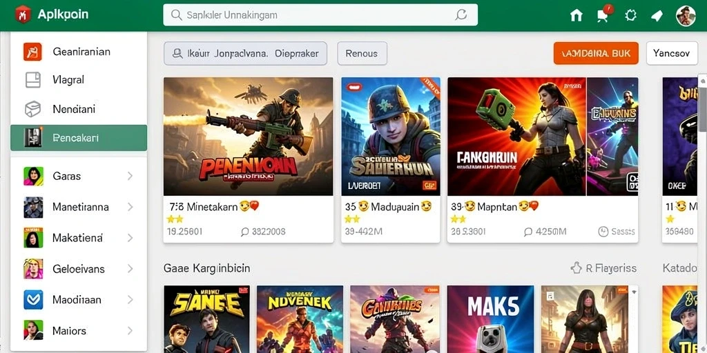 Tampilan grafis yang memukau dalam gameplay.