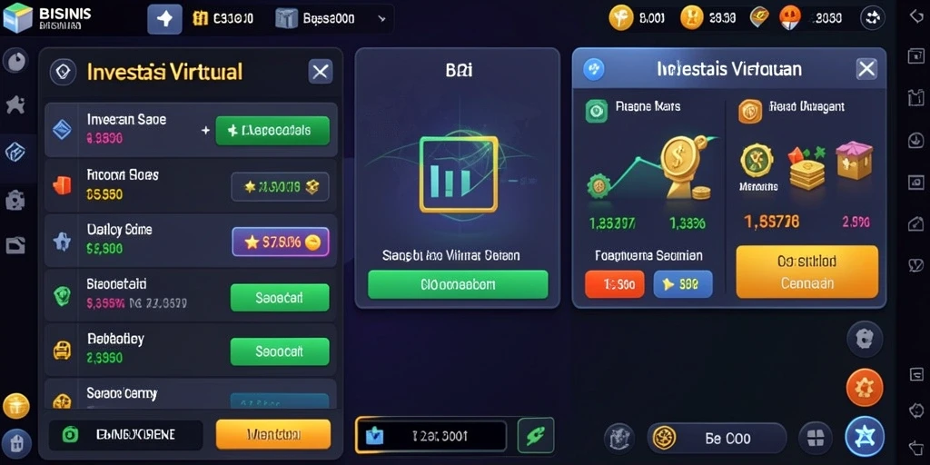 Tampilan awal game dengan pilihan gambar menarik.