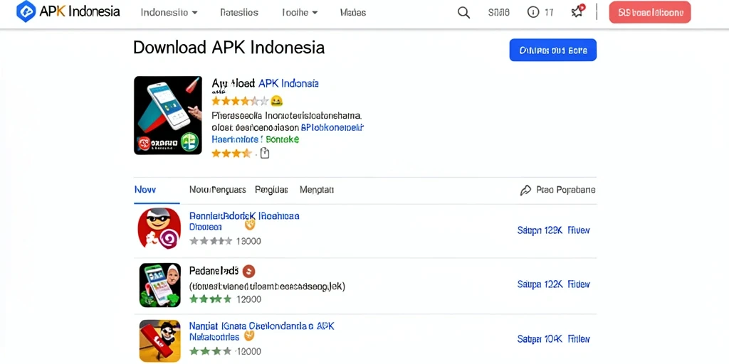 Tampilan antarmuka aplikasi yang menarik dan ramah pengguna.