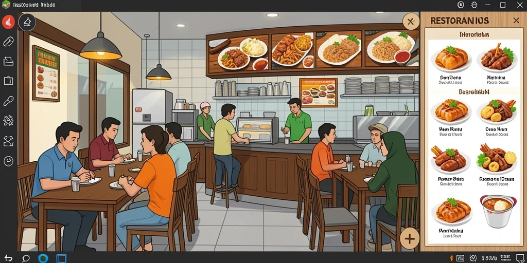 Desain antarmuka yang modern dan menarik.