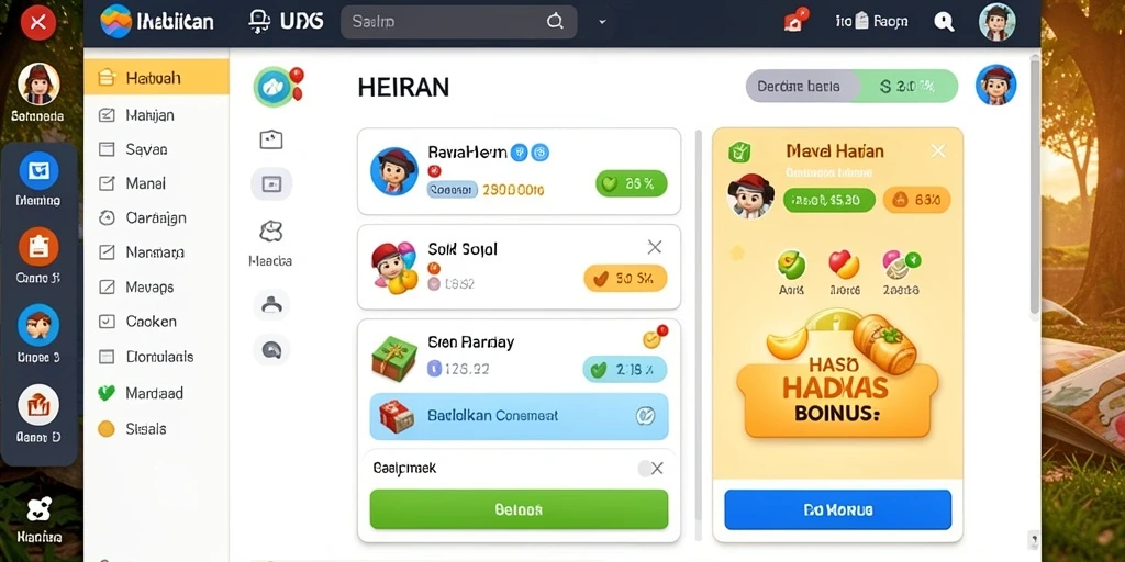 Tampilan antarmuka ZIATOGEL yang menarik dan user-friendly.