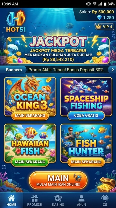 Cuplikan layar menu unduhan hot51 untuk perangkat Android