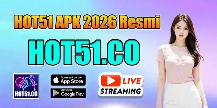 hot51 — logo banner resmi Indonesia